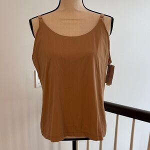 Elegant Tan Camisole Nursing Top